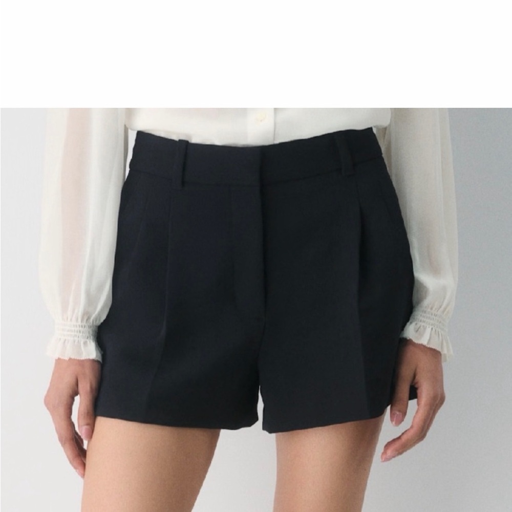 Wilfred High Waist Black Shorts